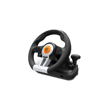VOLANTE Y PEDALES KROM K WHEEL MULTIPLATAFORMA NEGRO