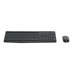 COMBO TECLADO RATON LOGITECH MK235 RF INALAMBRICO GRIS