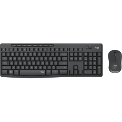 COMBO TECLADO RATON LOGITECH MK295 RF INALAMBRICO NEGRO