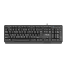 TECLADO NATEC TROUT SLIM NEGRO
