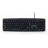 TECLADO GEMBIRD USB NEGRO DISENO EEUU