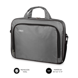 MALETIN SUBBLIM OXFORD LAPTOP BAG 133 14 GREY