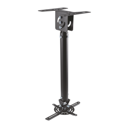 SOPORTE PROYECTOR TECHO AISENS UNIVERSAL GIRATORIO INCLINABLE EXTENSIBLE 20KG