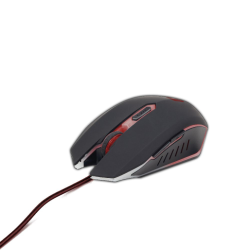 RATON GAMING GEMBIRD USB NEGRO ROJO