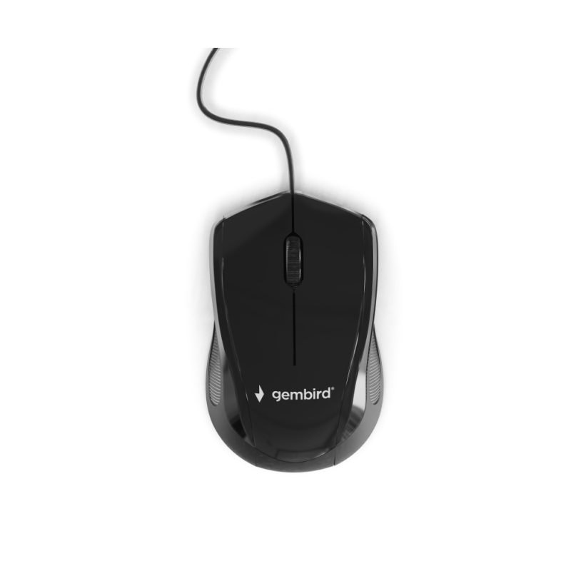 RATON GEMBIRD USB 1000 DPI NEGRO 3 BOTONES