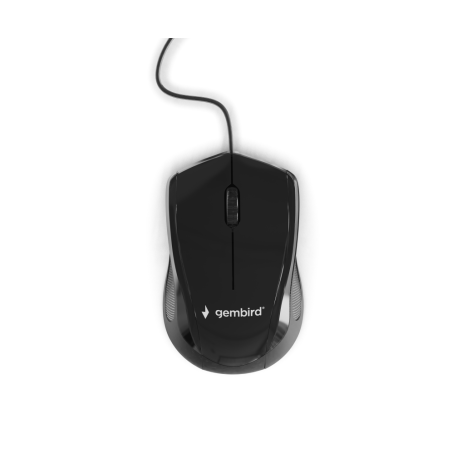 RATON GEMBIRD USB 1000 DPI NEGRO 3 BOTONES