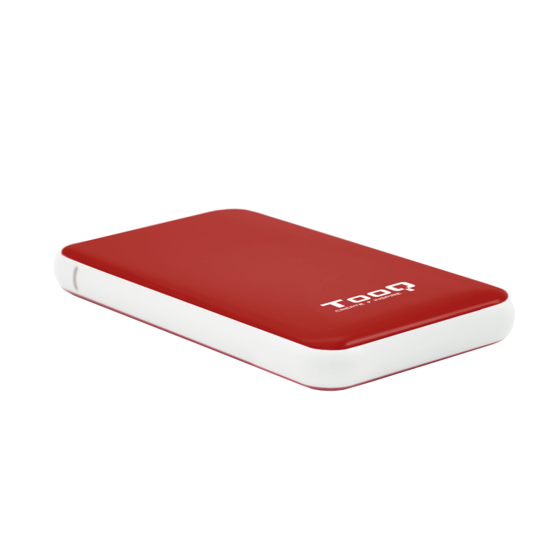 CAJA EXTERNA TQE 2528R 25 95 MM SATA USB 31 GEN1 ROJA