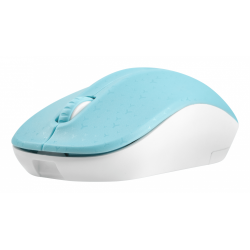 RATON NATEC TOUCAN WIRELESS 1600 DPI OPTICO AZUL BLANCO