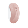 RATON NATEC TOUCAN INALAMBRICO 1600 DPI OPTICO ROSA BLANCO