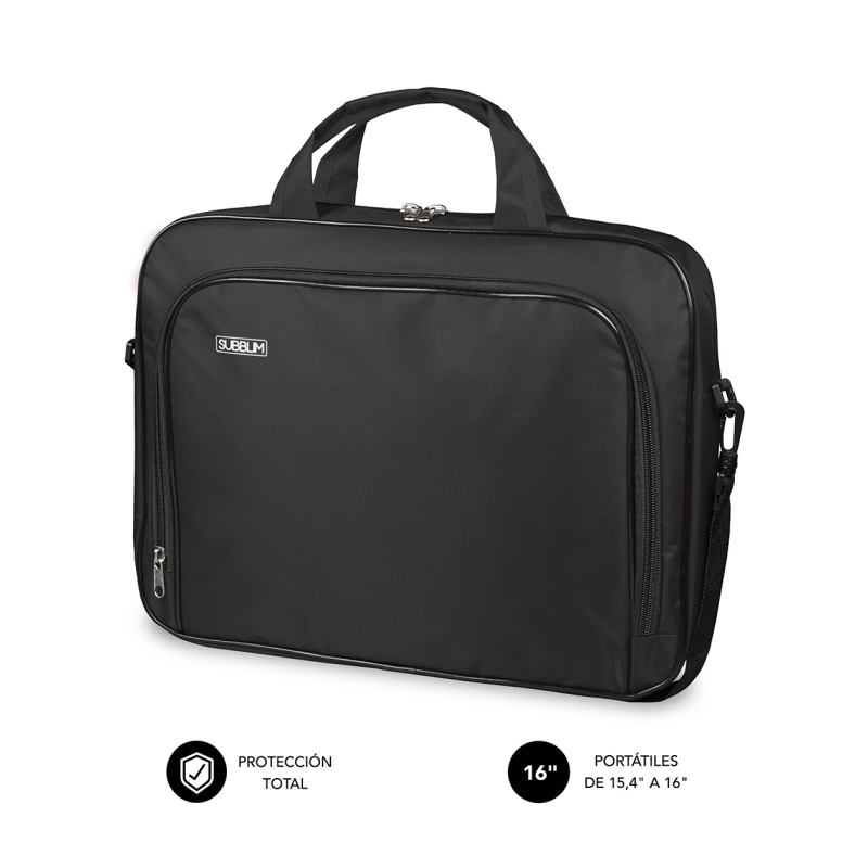 MALETIN SUBBLIM OXFORD LAPTOP BAG 154 16 BLACK