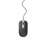 RATON GEMBIRD WIRED OPTICAL MOUSE USB BLACK SILVER