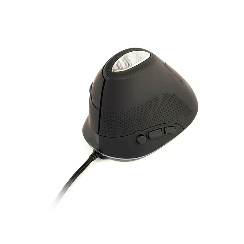 RATON ERGONOMICO GEMBIRD 6 BOTON WIRED OPTICAL SPACE GREY