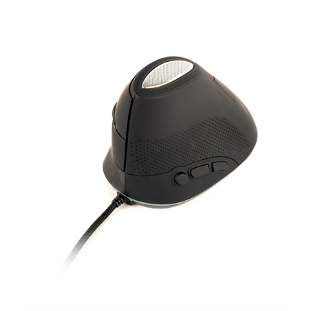 RATON ERGONOMICO GEMBIRD 6 BOTON WIRED OPTICAL SPACE GREY