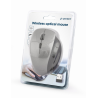 RATON GEMBIRD 6 BOTONES WIRELESS OPTICAL NEGRO SPACE GREY