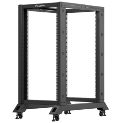 ARMARIO LANBERG ABIERTO RACK 19 22U 600X1000 NEGRO