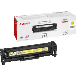 TONER ORIGINAL CANON N718A AMARILLO