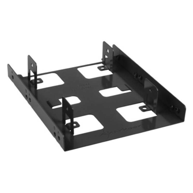 ADAPTADOR SSD 35 SHARKOON PARA 2 SSD NEGRO
