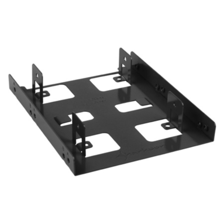 ADAPTADOR SSD 35 SHARKOON PARA 2 SSD NEGRO