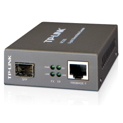 CONVERSOR MEDIOS TPLINK MC220L SFP RJ45 GIGA 05KM