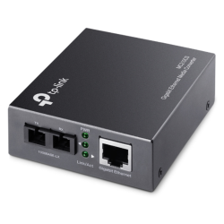 CONVERSOR MEDIOS TP LINK MC210CS SINGLE MODE SC UPC RJ45 GIGA 15KM