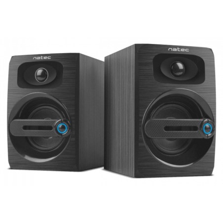 ALTAVOCES NATEC COUGAR 6W RMS 20 NEGRO