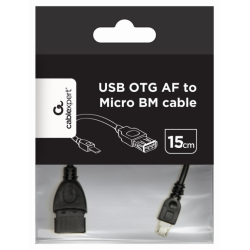 CABLE USB GEMBIRD A MICRO USB HEMBRA MACHO 015M