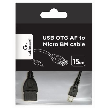 CABLE USB GEMBIRD A MICRO USB HEMBRA MACHO 015M