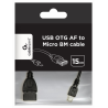 CABLE USB GEMBIRD A MICRO USB HEMBRA MACHO 015M