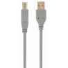 CABLE IMPRESORA GEMBIRD USB 20 B 18M GRIS