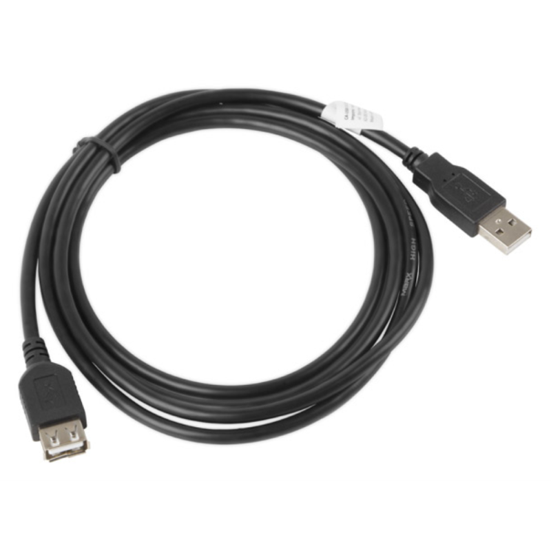 CABLE ALARGADOR LANBERG USB 20 MACHO HEMBRA 18M NEGRO