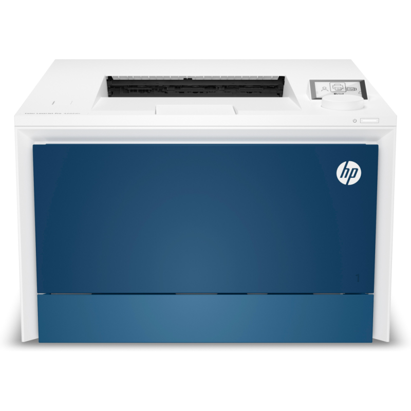 IMPRESORA HP LASERJET COLOR PRO 4202dn DUPLEX BLANCA AZUL