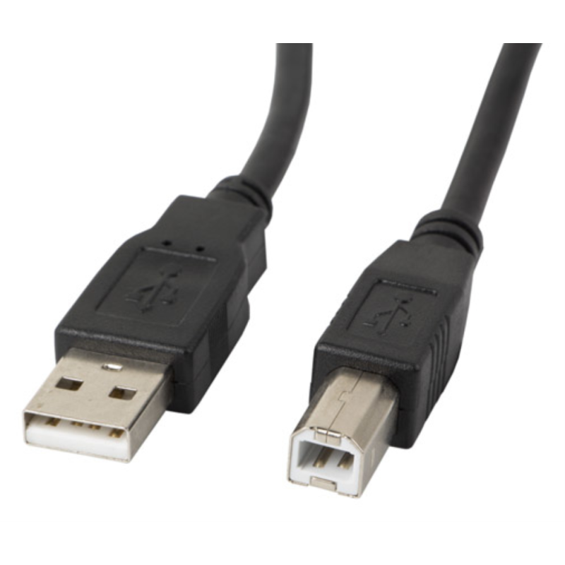 CABLE IMPRESORA LANBERG USB MACHO USB MACHO FERRITA 5M NEGRO