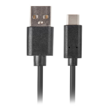 CABLE USB LANBERG 20 MACHO USB C MACHO QUICK CHARGE 30 05M NEGRO