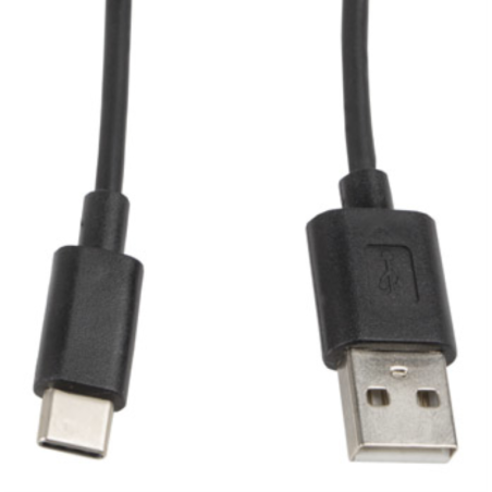 CABLE USB LANBERG 20 MACHO USB C MACHO 1M NEGRO