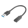 ADAPTADOR LANBERG USB 31 TIPO C USB TIPO A 15CM