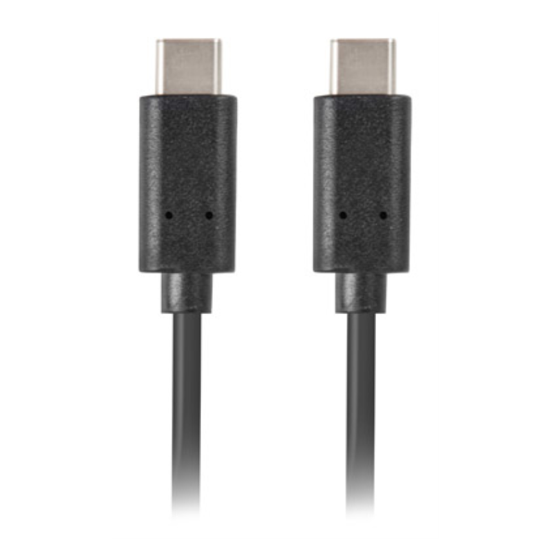 CABLE LANBERG USB C 31 GEN 1 MACHO MACHO 05M NEGRO