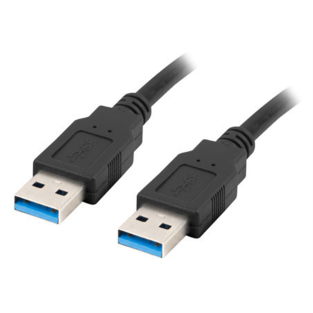 CABLE USB 30 LANBERG MACHO MACHO 05M NEGRO