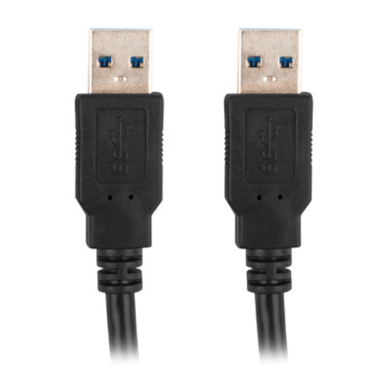 CABLE USB 30 LANBERG MACHO MACHO 18M NEGRO