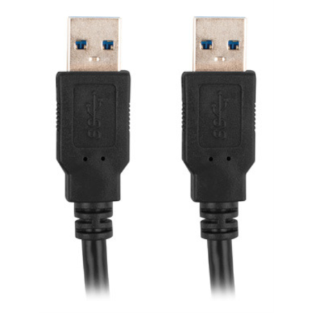 CABLE USB 30 LANBERG MACHO MACHO 18M NEGRO