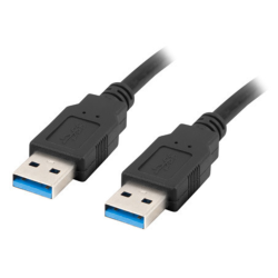 CABLE USB 30 LANBERG MACHO MACHO 10M NEGRO