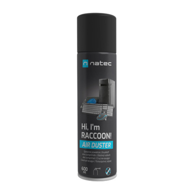 AIRE COMPRIMIDO NATEC RACCON 600ML