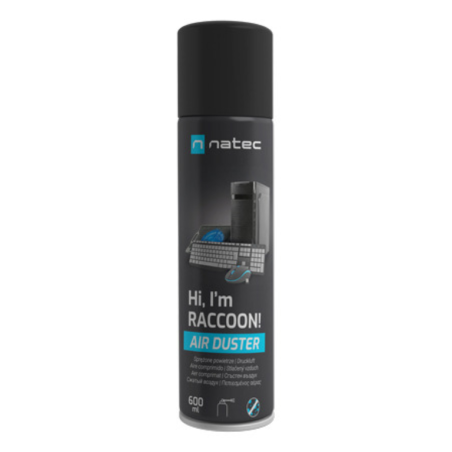 AIRE COMPRIMIDO NATEC RACCON 600ML