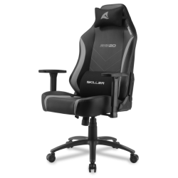 SILLA GAMING SHARKOON SGS20 NEGRO GRIS