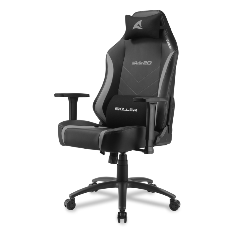 SILLA GAMING SHARKOON SGS20 NEGRO GRIS