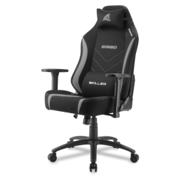 SILLA GAMING SHARKOON SGS20 FABRIC NEGRO GRIS