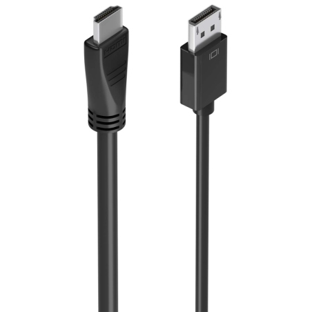 CABLE CONVERSOR AISENS DISPLAYPORT M A HDMI M 4K60HZ NEGRO 50M