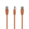 Cable CAT5E UTP moldeado 05m Naranja