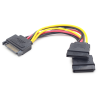 CABLE ALIMENTACION GEMBIRD SATA PLANO 015M