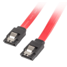 CABLE SATA III LANBERG 6GB S HEMBRA HEMBRA CLIP METAL 05M