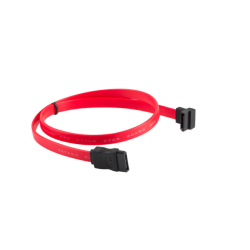 CABLE SATA III LANBERG 6GB S HEMBRA HEMBRA ANGULO 05M ROJO